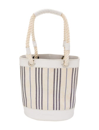Burberry Canvas Bucket Bag