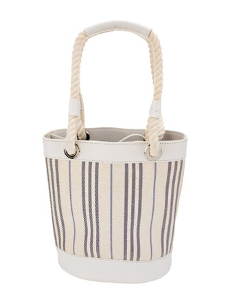 Burberry Canvas Bucket Bag