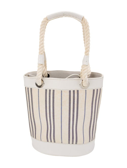 Burberry Canvas Bucket Bag