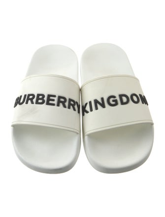 Burberry Rubber Printed Slides