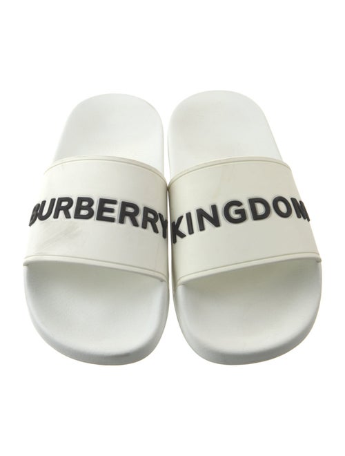 Burberry Rubber Printed Slides