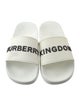 Burberry Rubber Printed Slides