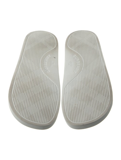 Burberry Rubber Printed Slides
