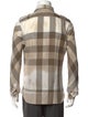 Burberry London Exploded Check Pattern Long Sleeve Shirt