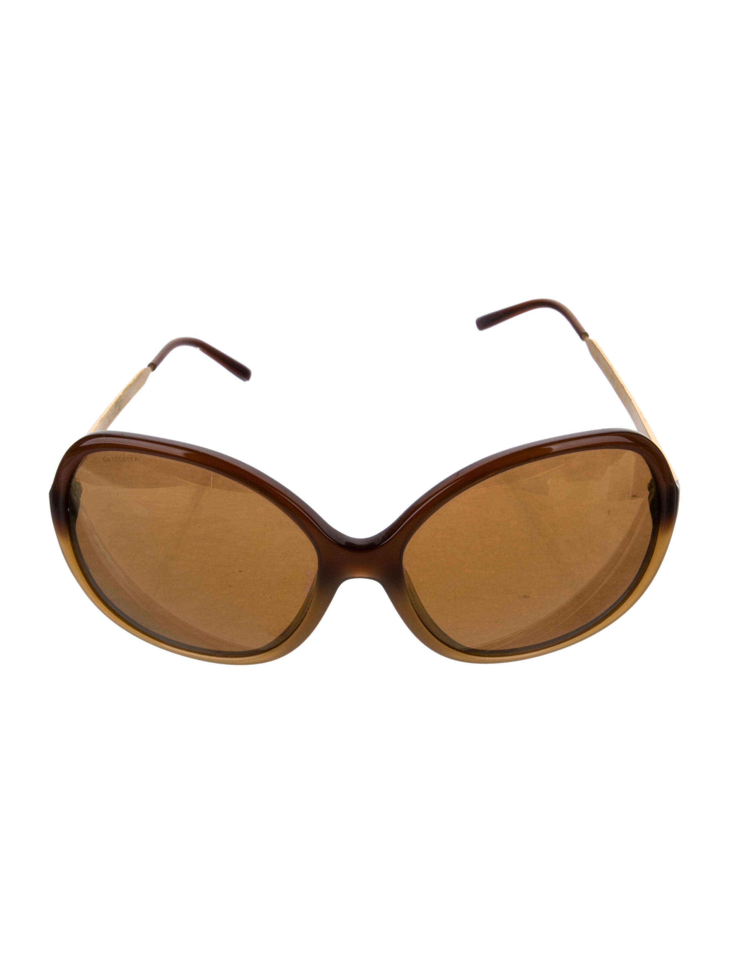 Burberry Oversize Mirrored Sunglasses