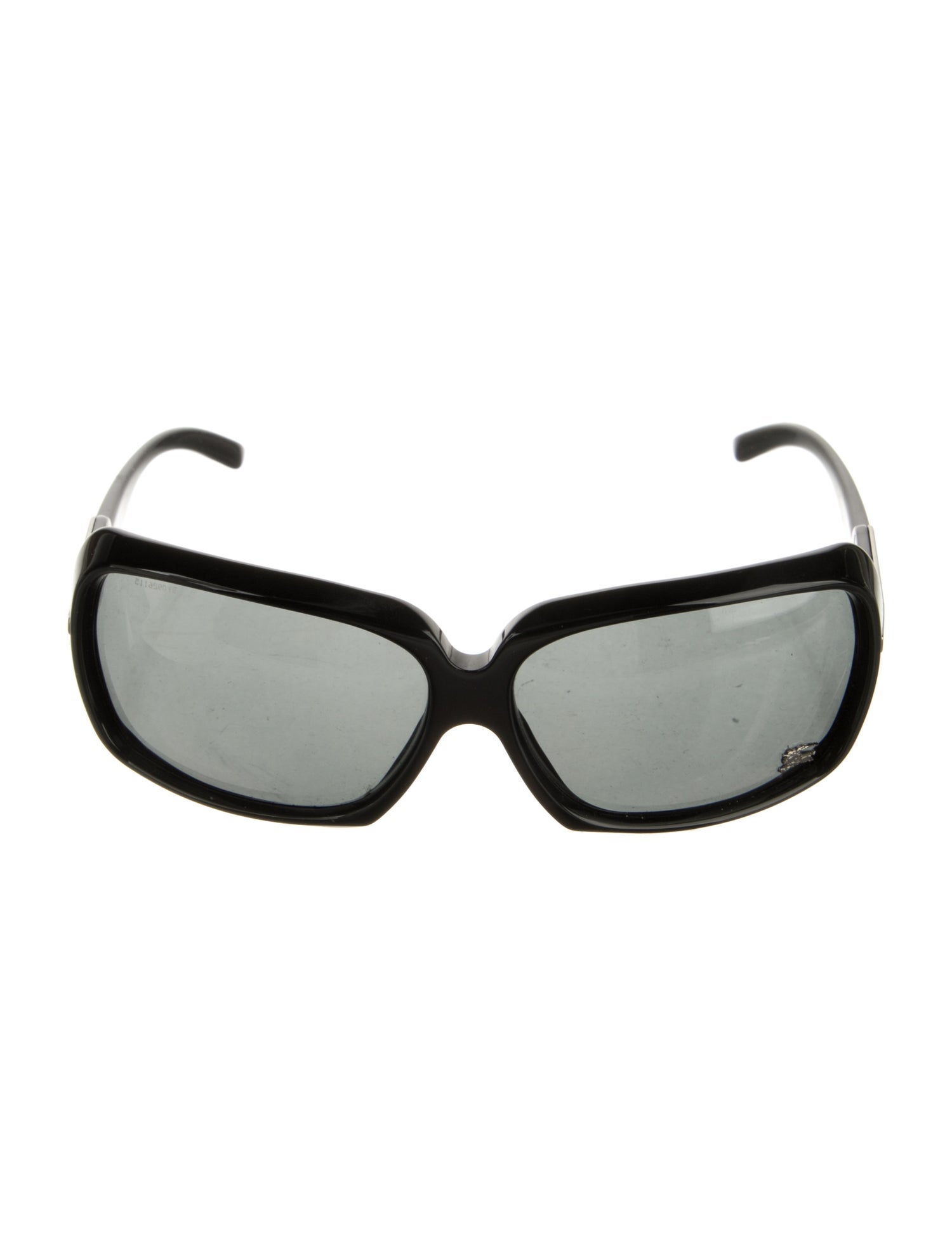 Burberry Nova Check Pattern Oversize Sunglasses