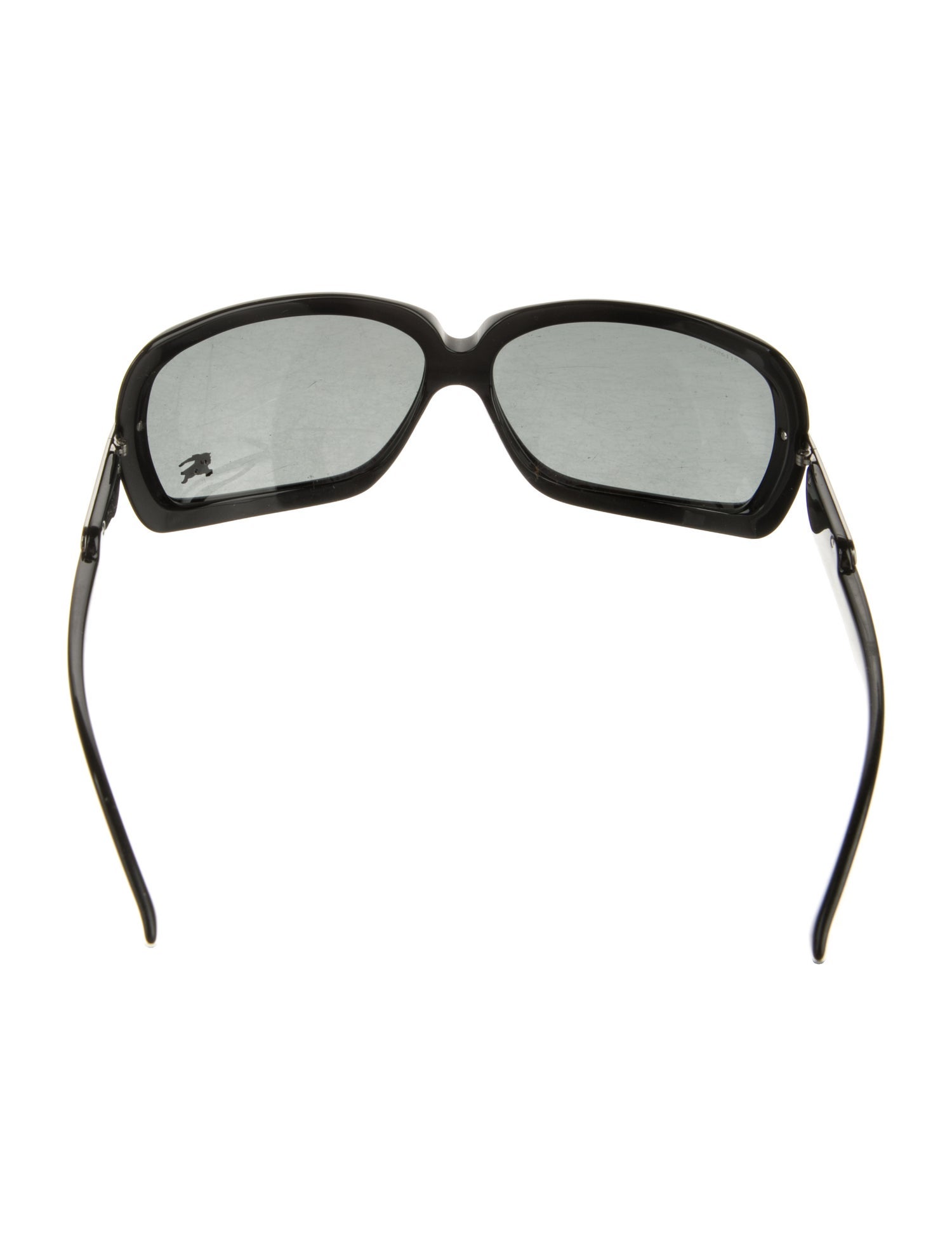 Burberry Nova Check Pattern Oversize Sunglasses