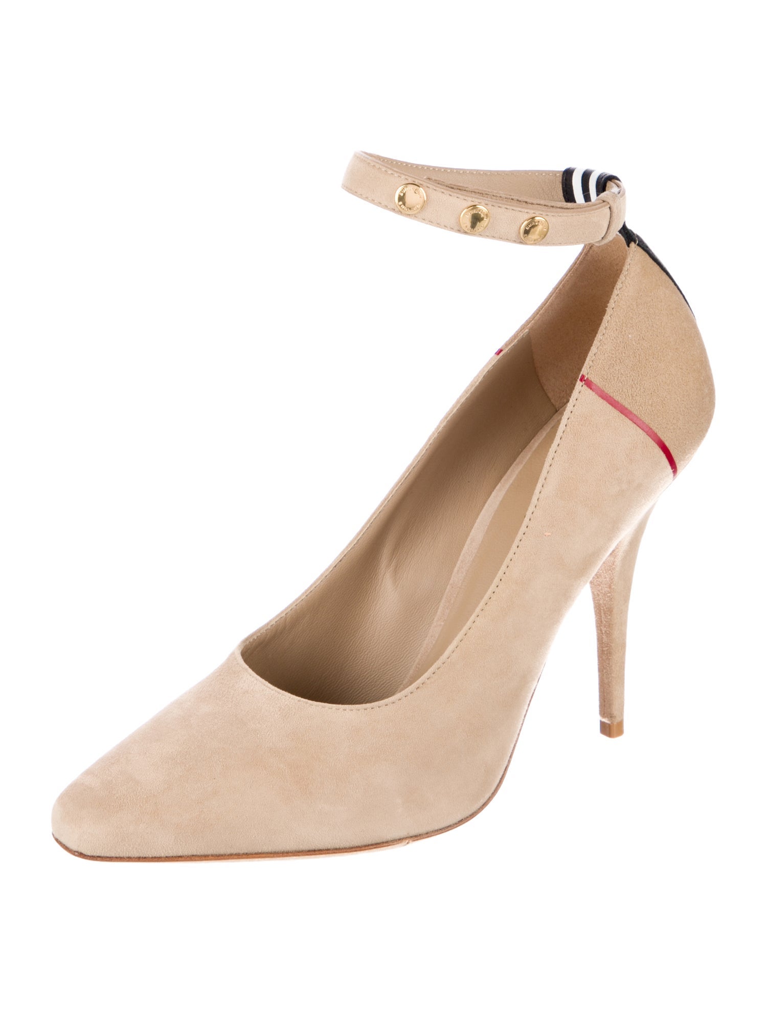 Burberry Suede Pumps