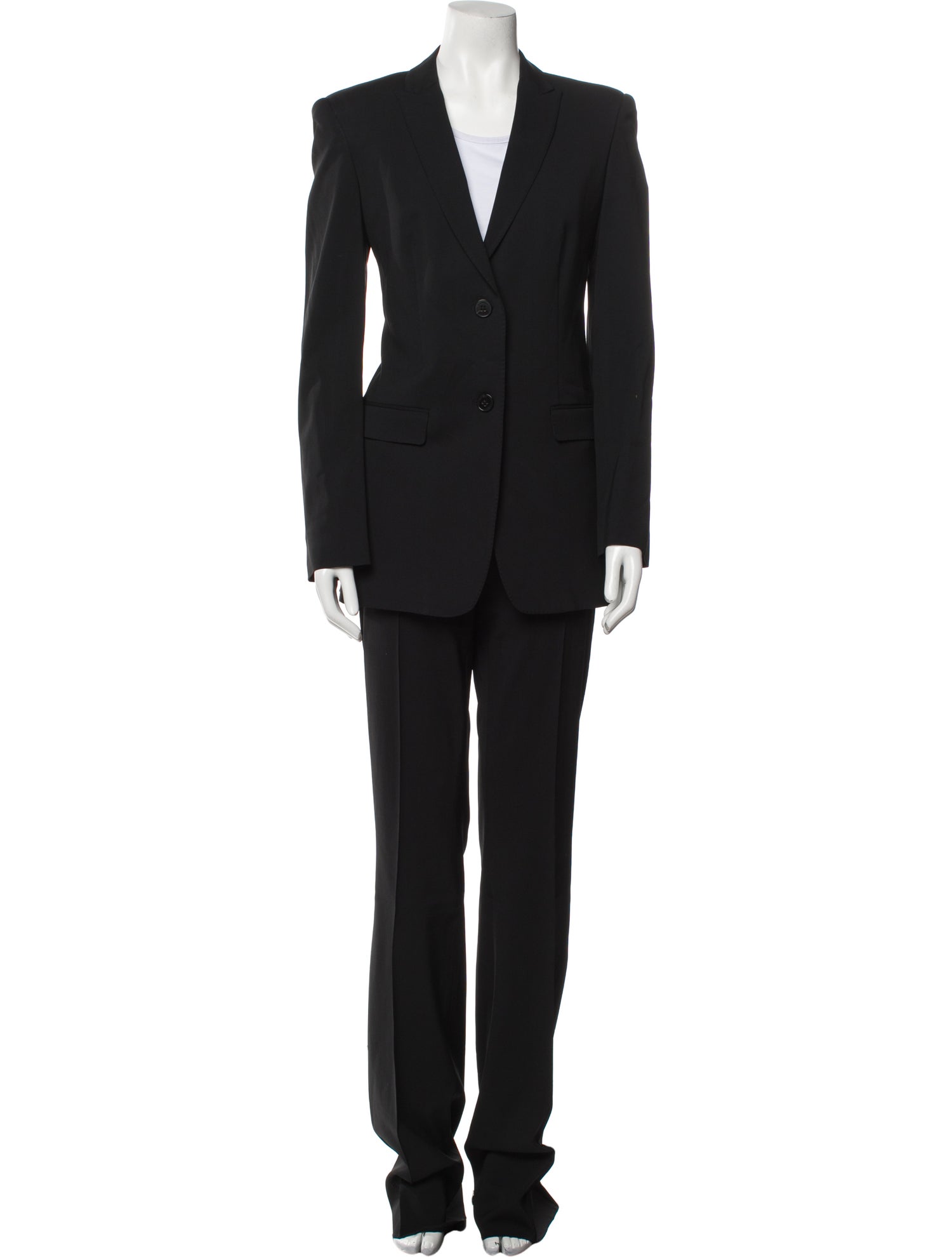 Burberry Embroidered Accent Pantsuit
