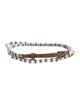 Burberry Skinny Metal Waist Belt