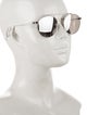 Burberry Round Mirrored Sunglasses