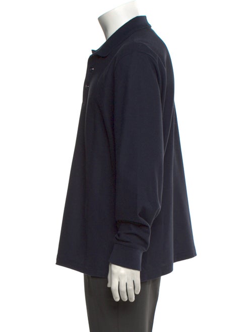 Burberry Exploded Check Pattern Crew Neck Polo Shirt