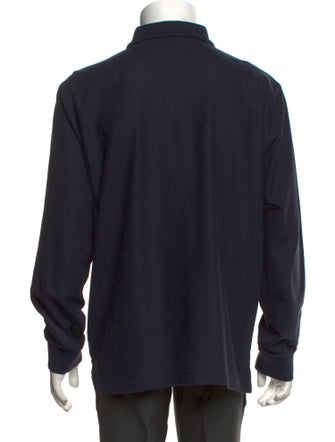 Burberry Exploded Check Pattern Crew Neck Polo Shirt