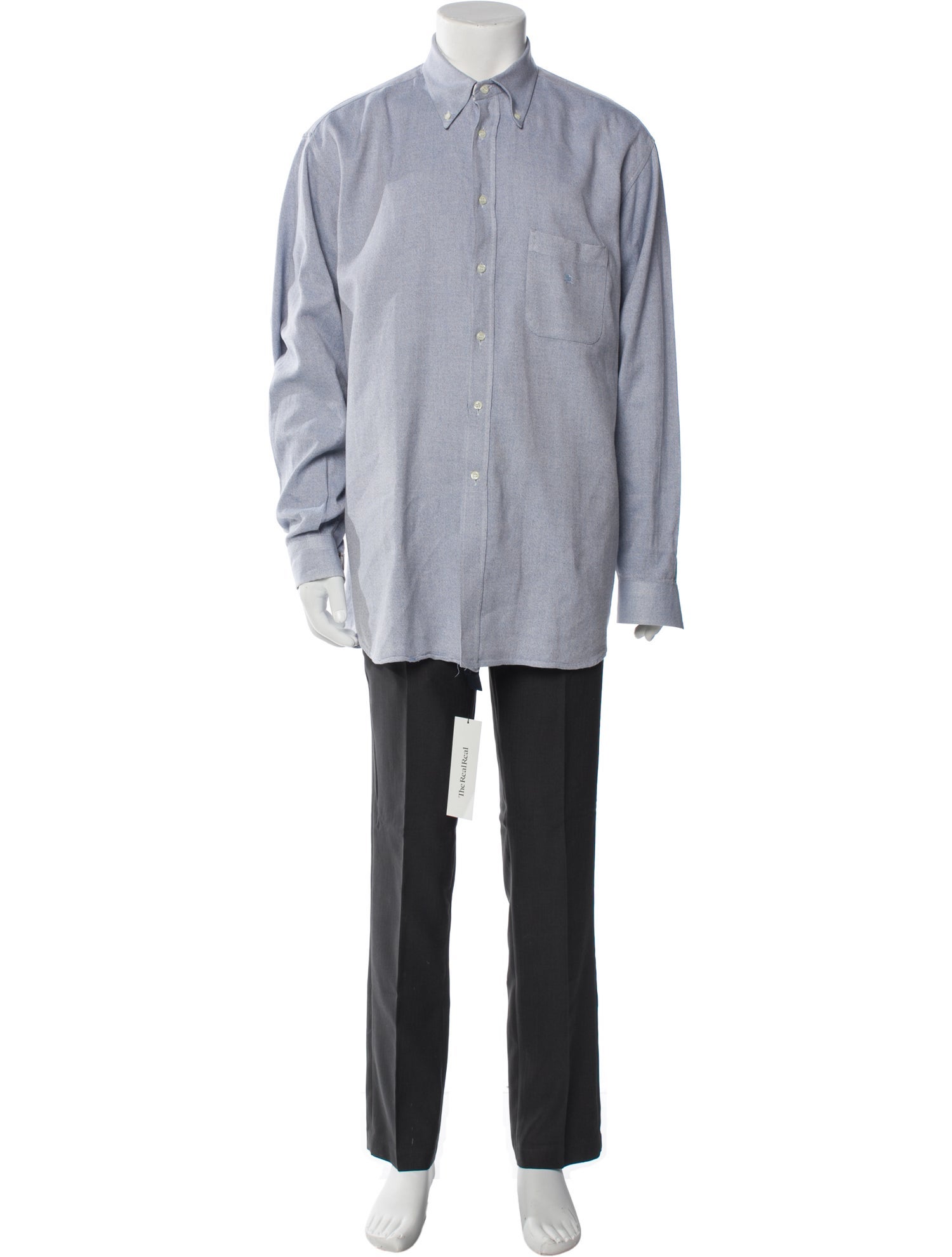 Burberry Nova Check Pattern Long Sleeve Shirt