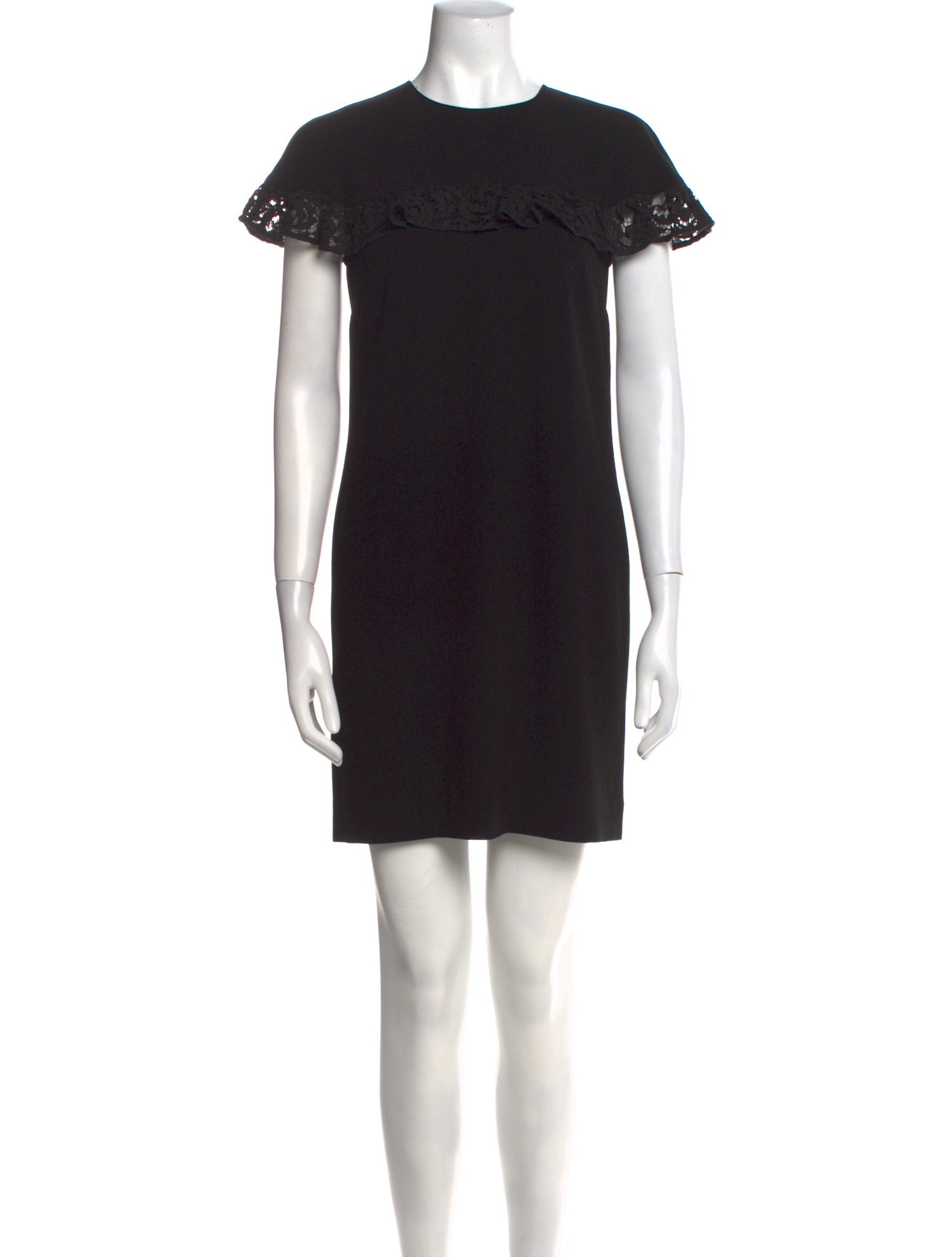 Burberry Crew Neck Mini Dress