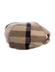 Burberry Printed News Boy Hat