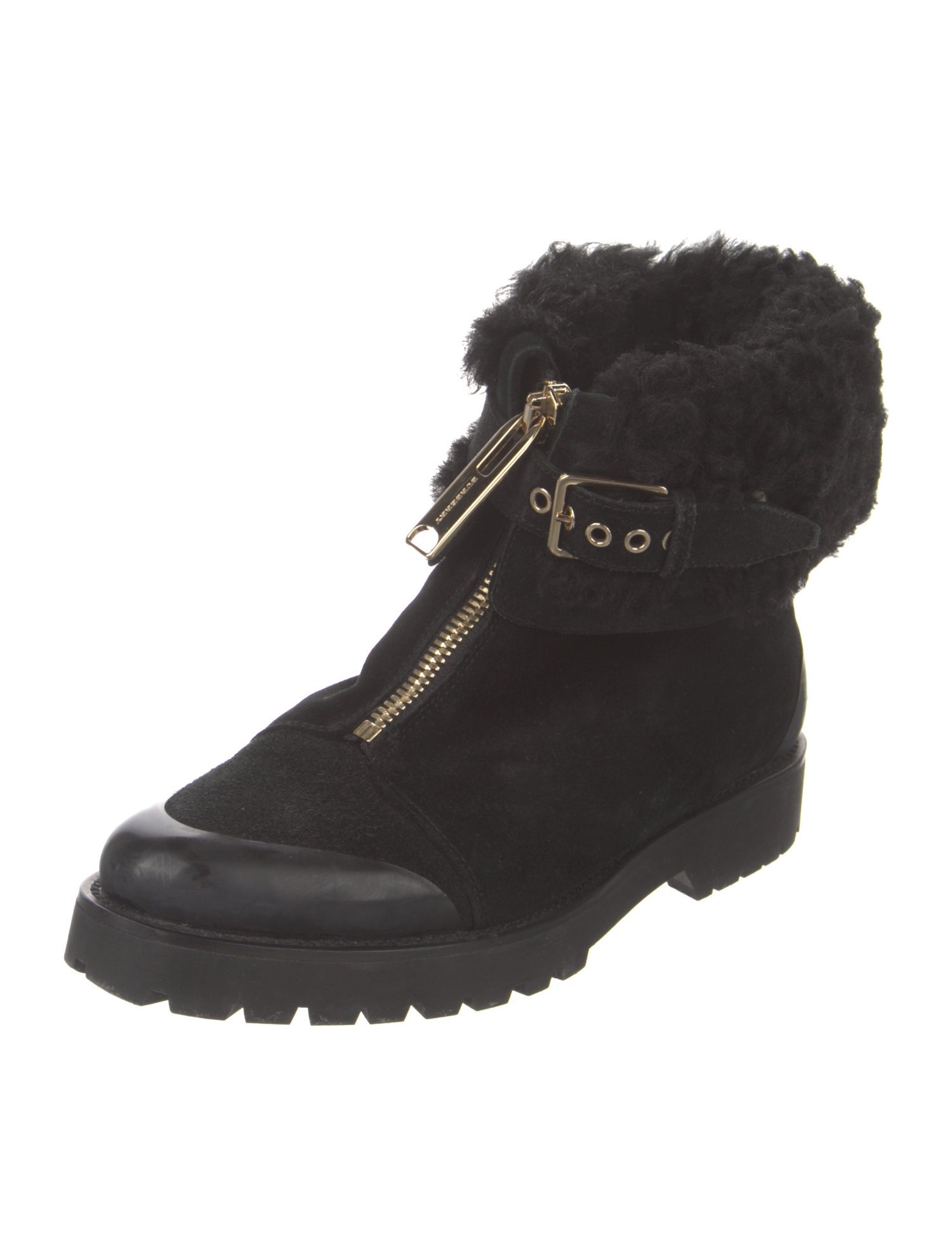 Burberry Suede Snow Boots