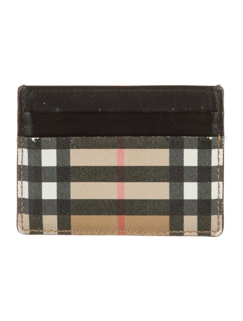 Burberry House Check Pattern Card Holder