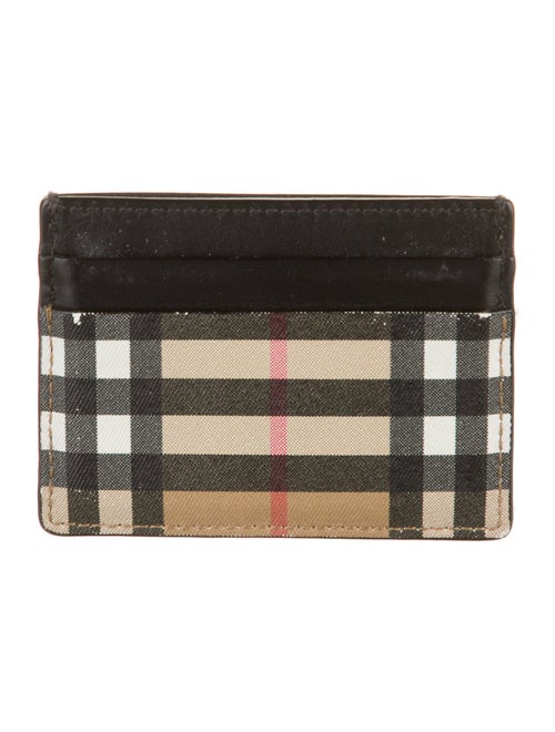 Burberry House Check Pattern Card Holder
