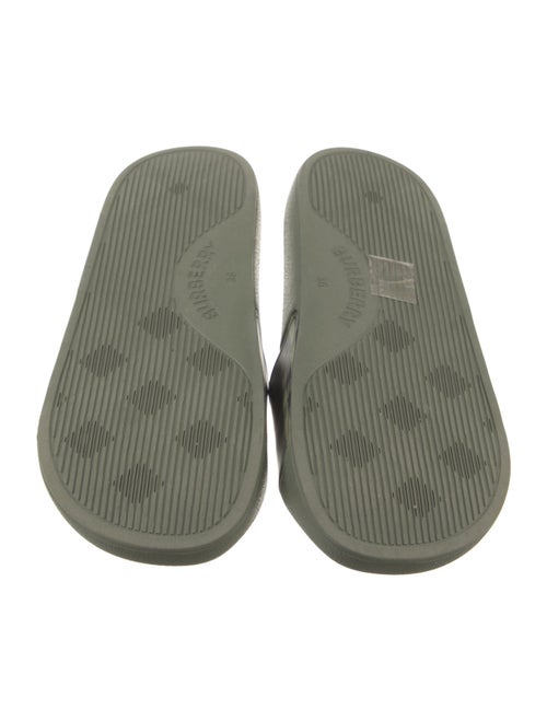 Burberry Nova Check Pattern Rubber Slides