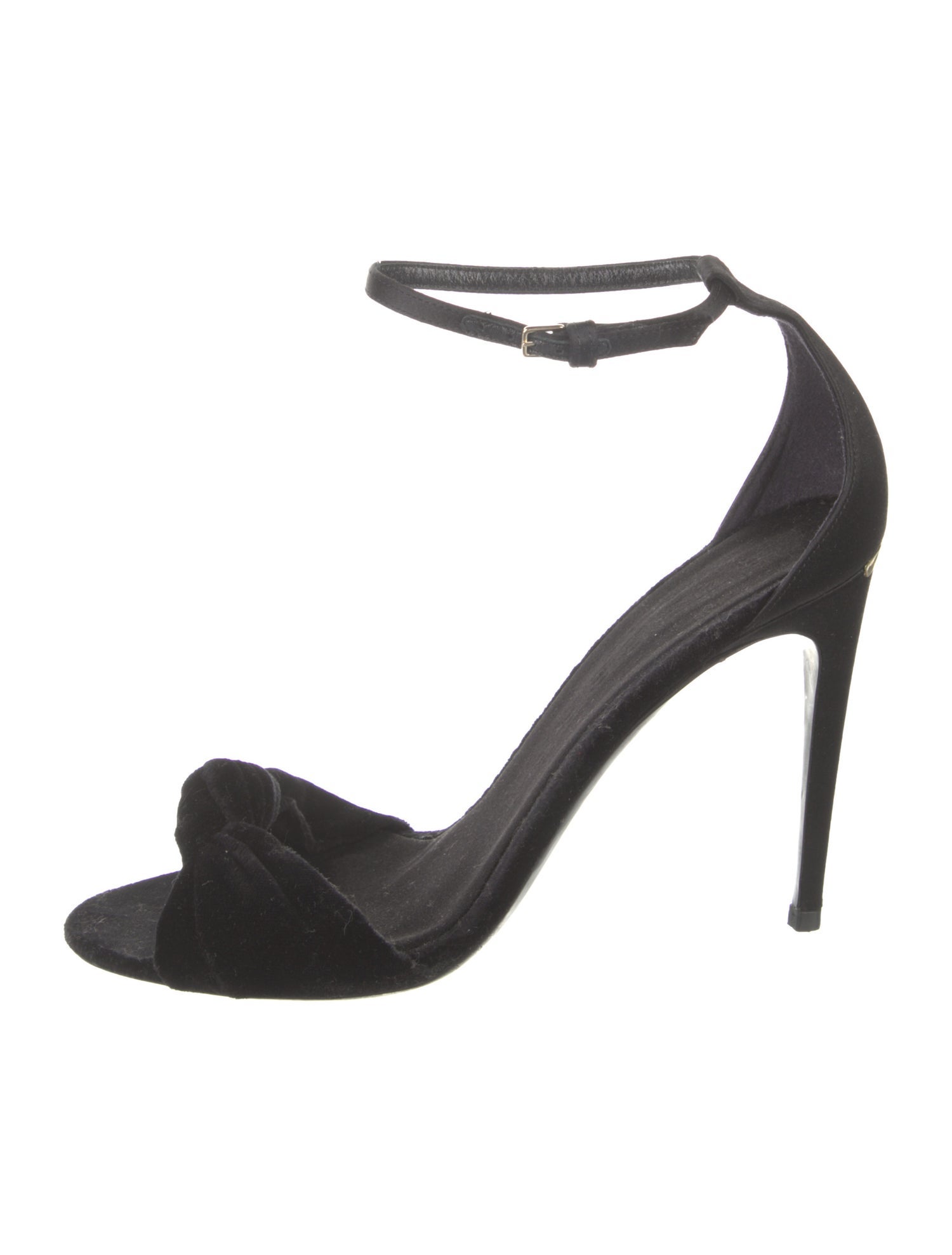Burberry Velvet Sandals