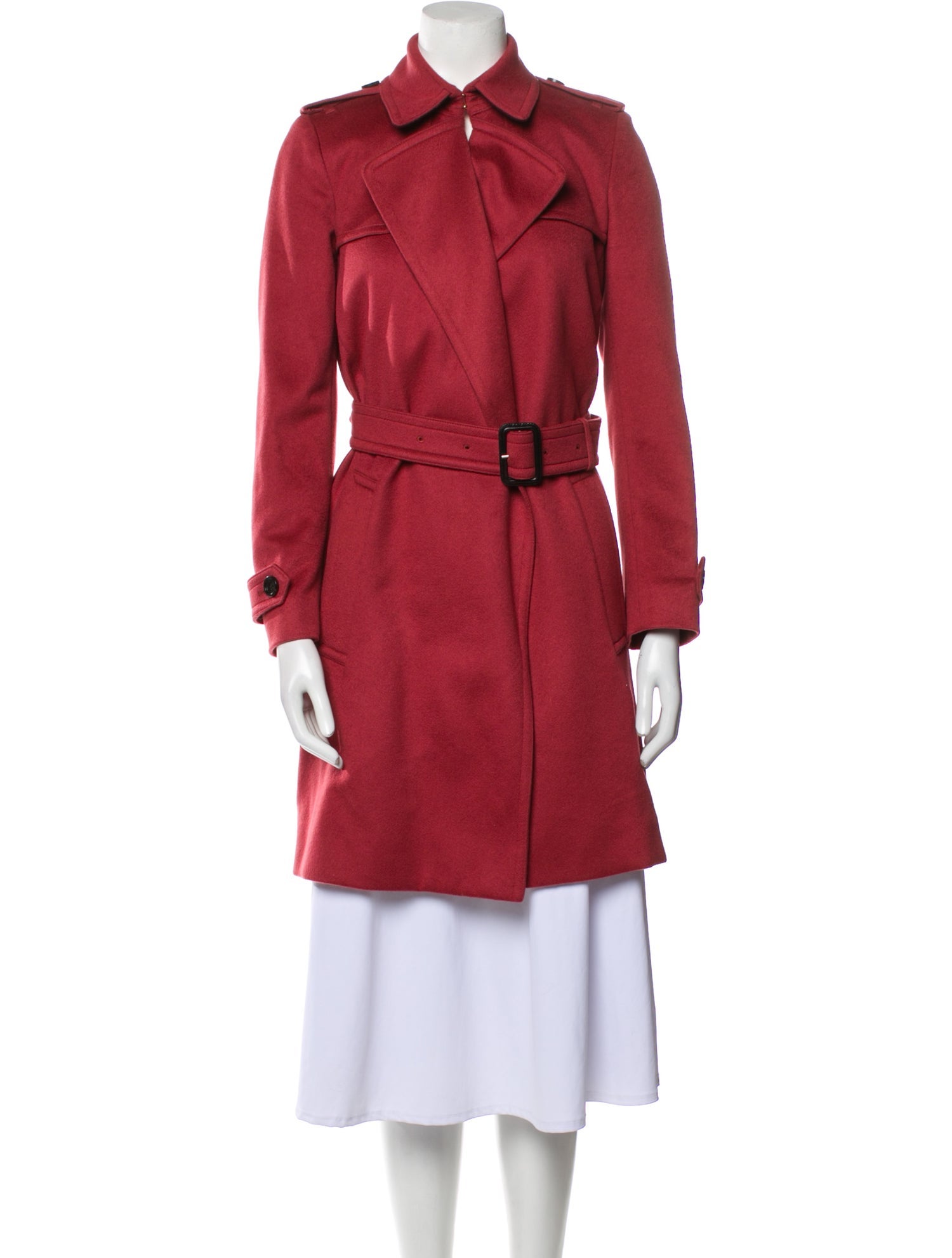 Burberry Cashmere Trench Coat
