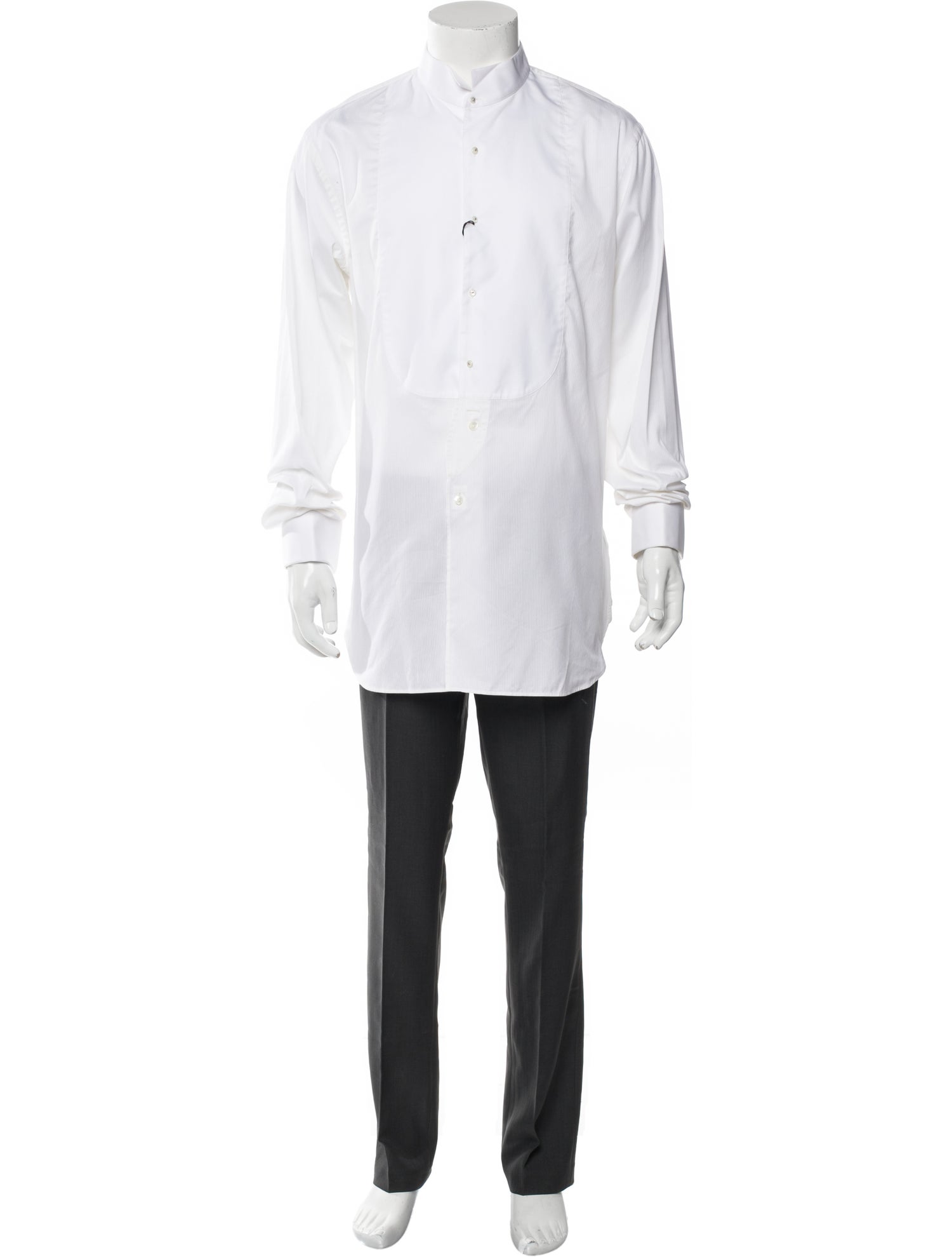 Burberry House Check Pattern Long Sleeve Dress Shirt