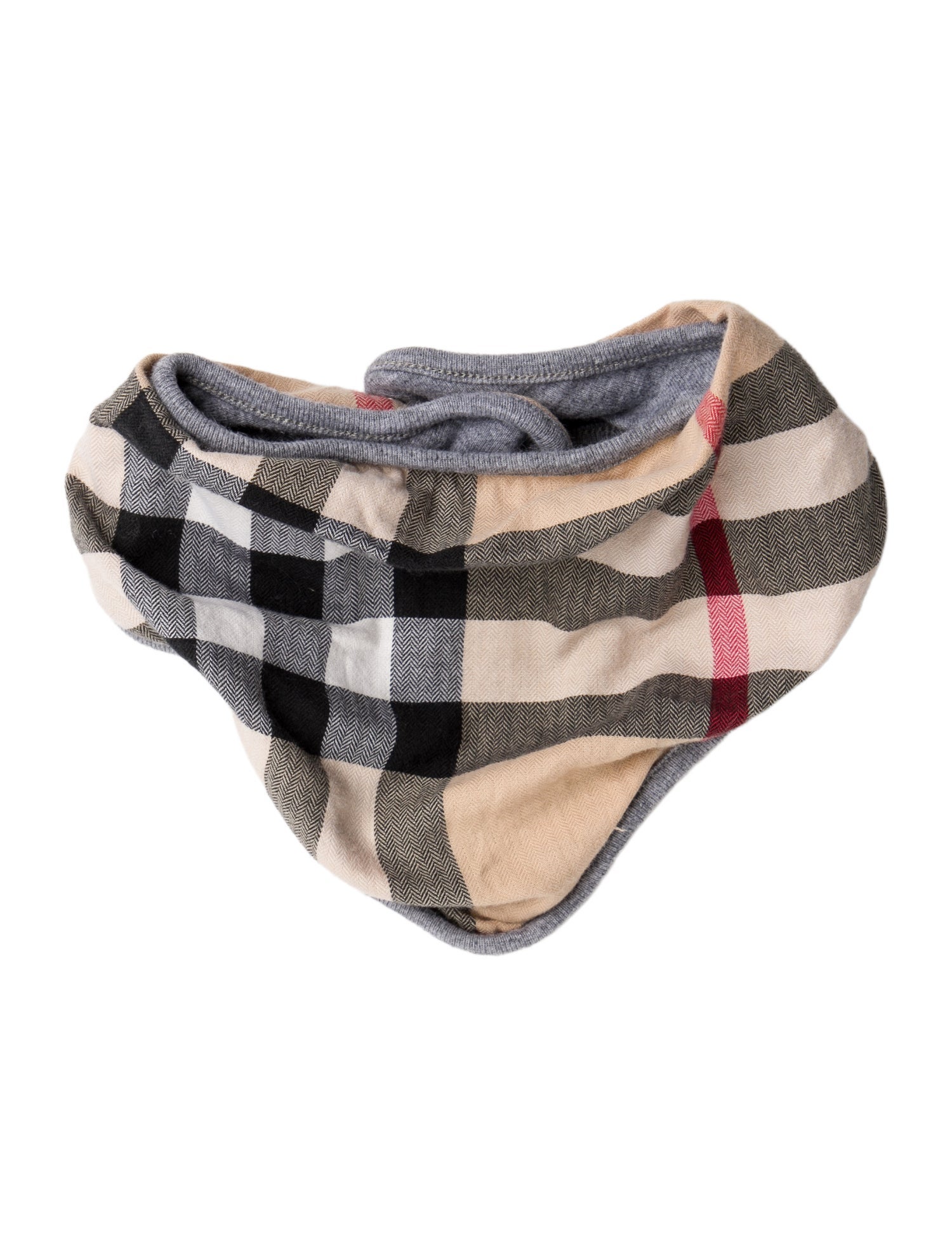 Burberry Pattern Print Baby Bib