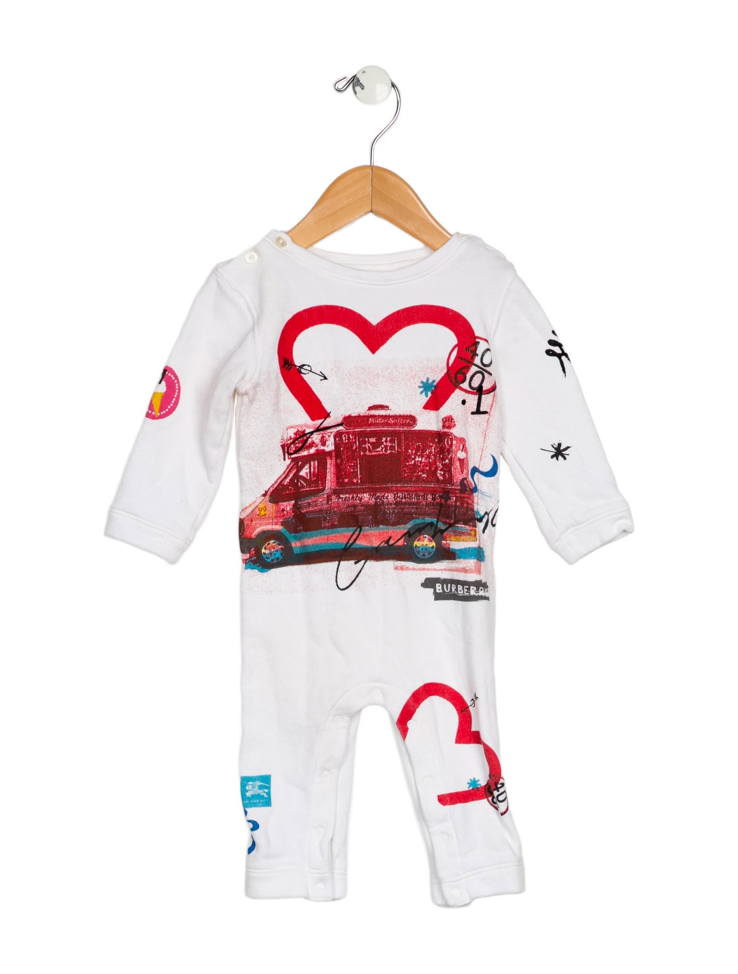 Burberry Infant Boy's Printed Onesie