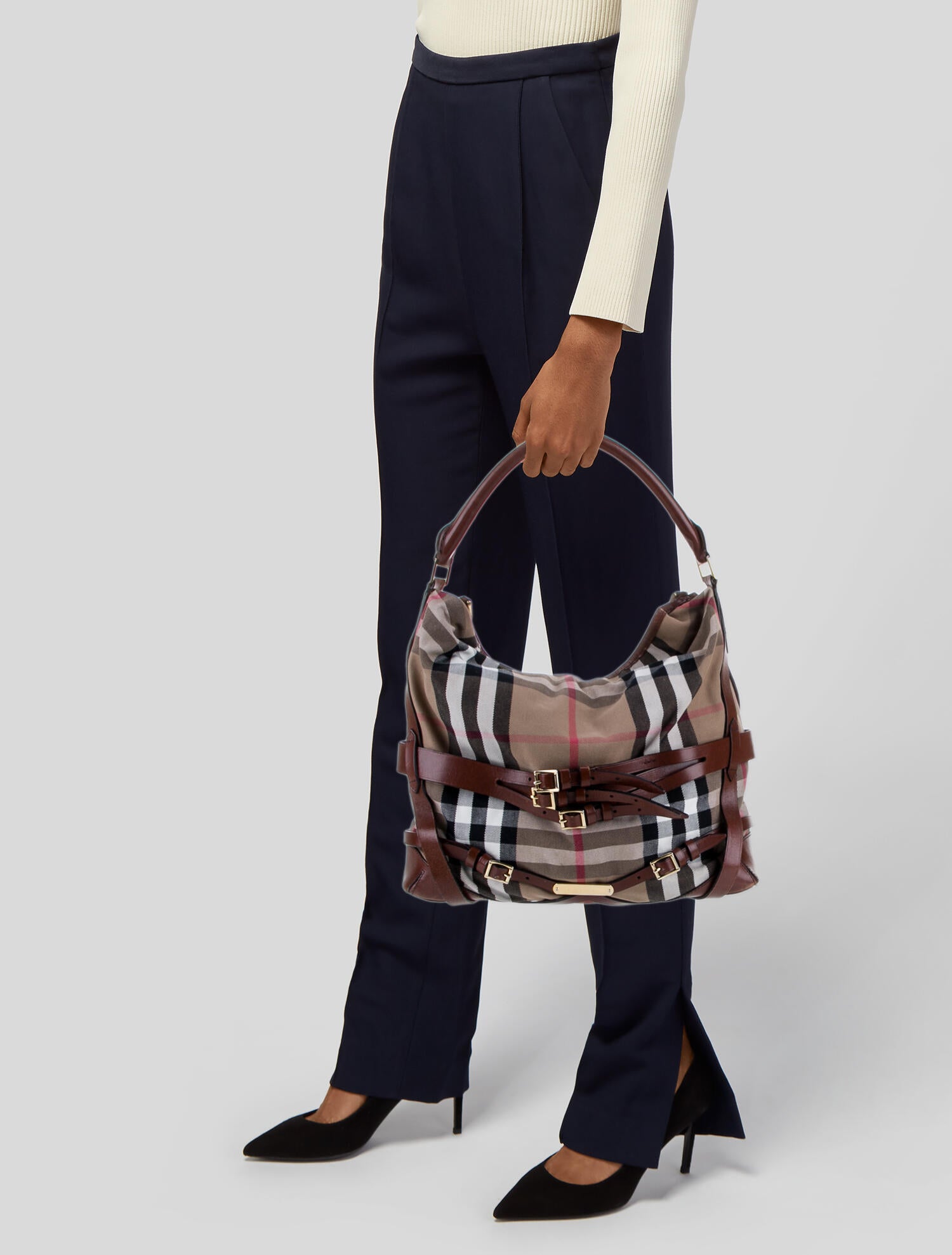Burberry House Check Hobo