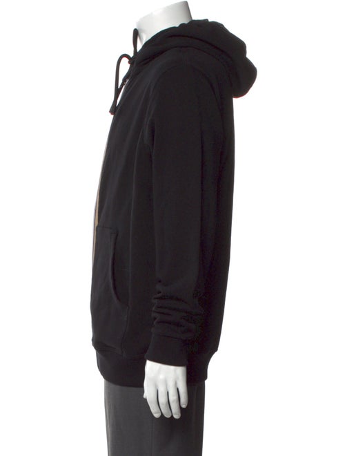Burberry Striped Mock Neck Hoodie