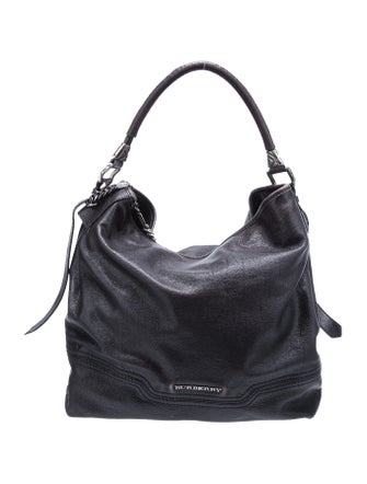 Burberry Leather Top Handle Bag