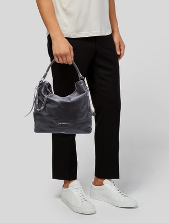 Burberry Leather Top Handle Bag