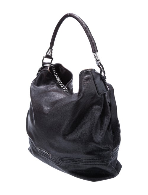 Burberry Leather Top Handle Bag