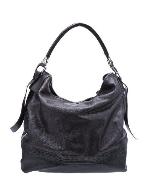 Burberry Leather Top Handle Bag