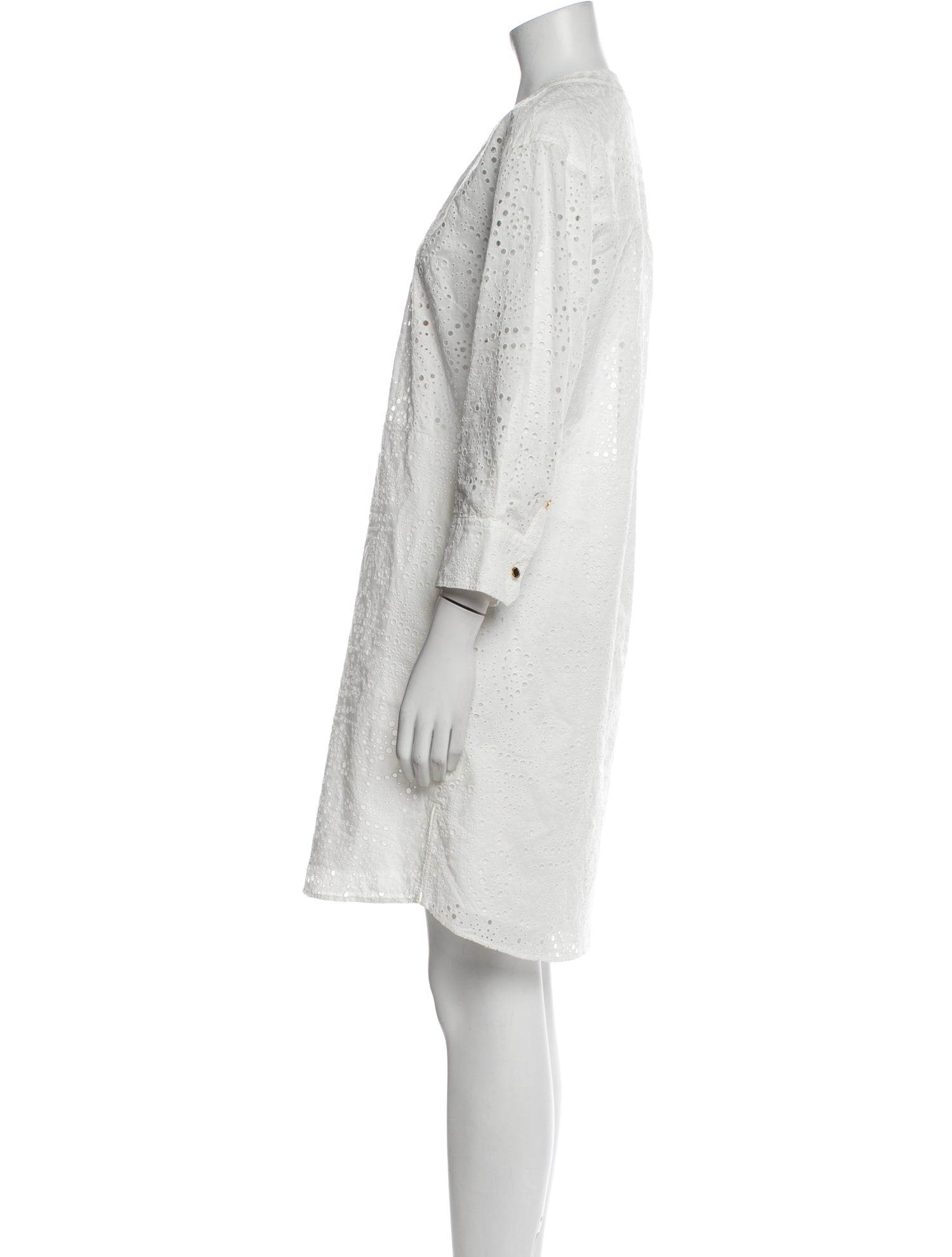 Burberry Crew Neck Knee-Length Dress