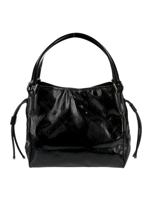Burberry Patent Leather Shoulder Bag