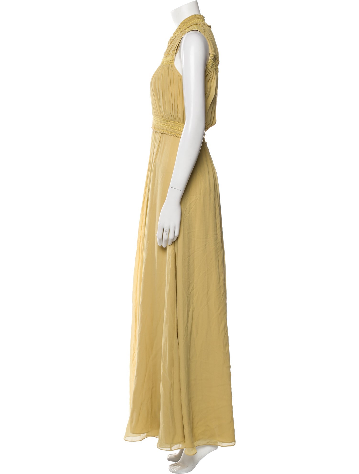 Burberry Silk Long Dress