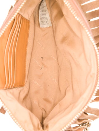 Burberry Suede Shoulder Bag