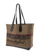 Burberry Mega Check Tote Medium