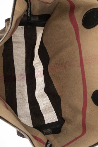Burberry Mega Check Tote Medium