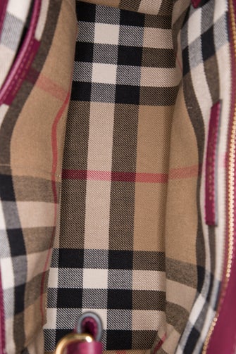 Burberry Leather Buckle Medium