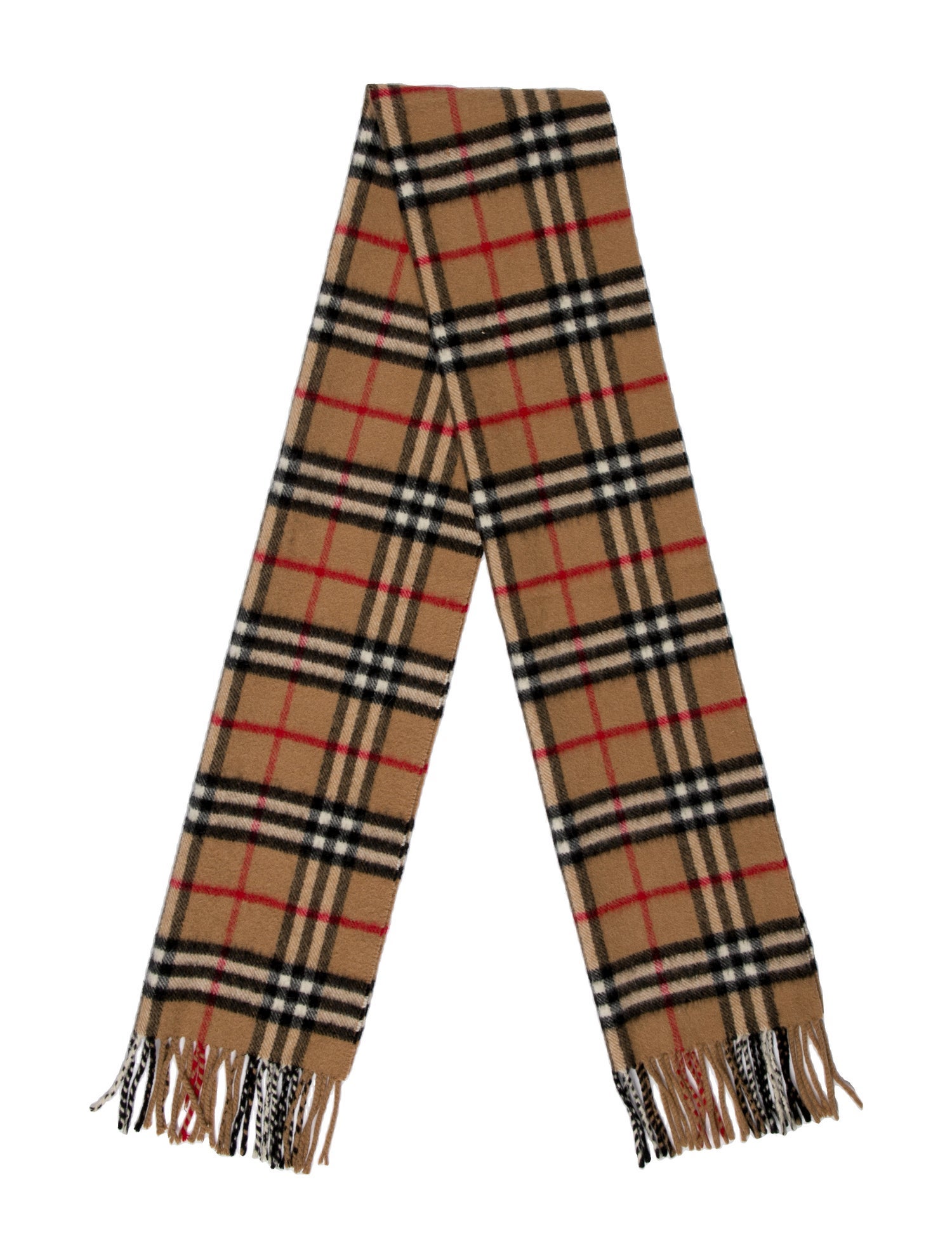 Burberry Cashmere Striped Scarf