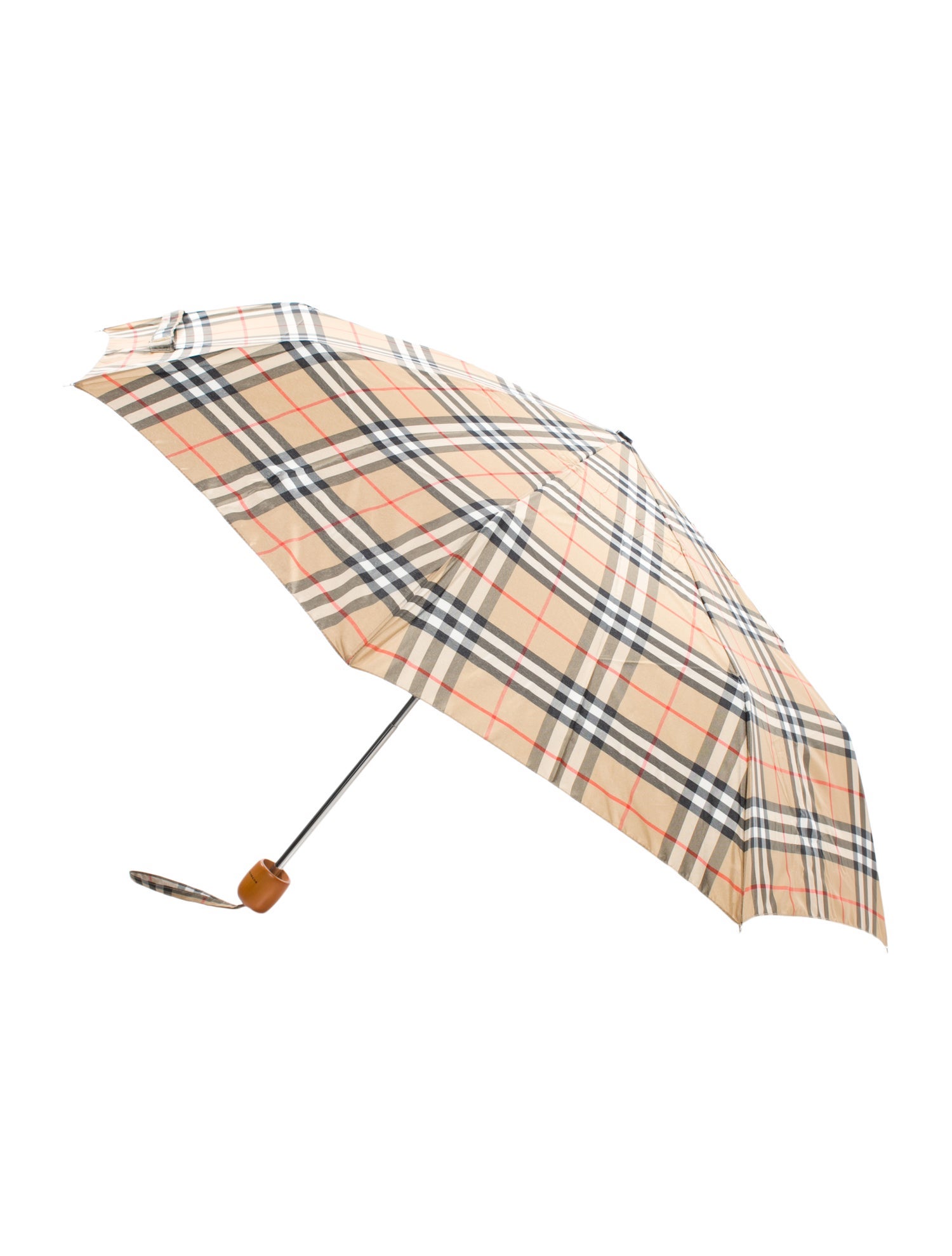 【送料&関税込】Burberry Embroidered Nylon Blend Umbrella - Burberry Umbrellas | The RealReal
