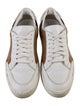 Burberry House Check Pattern Leather Sneakers