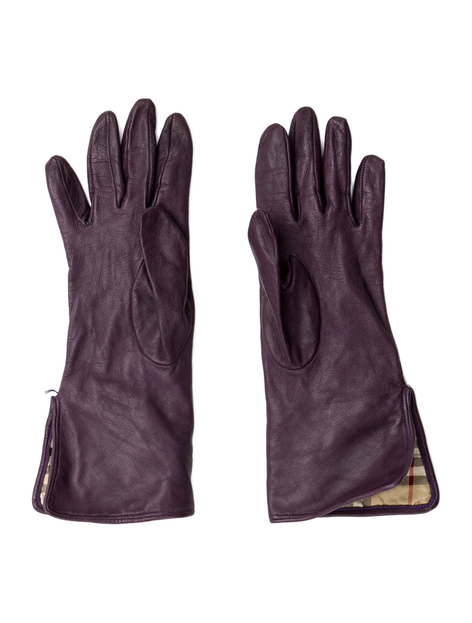 Burberry Leather Gloves
