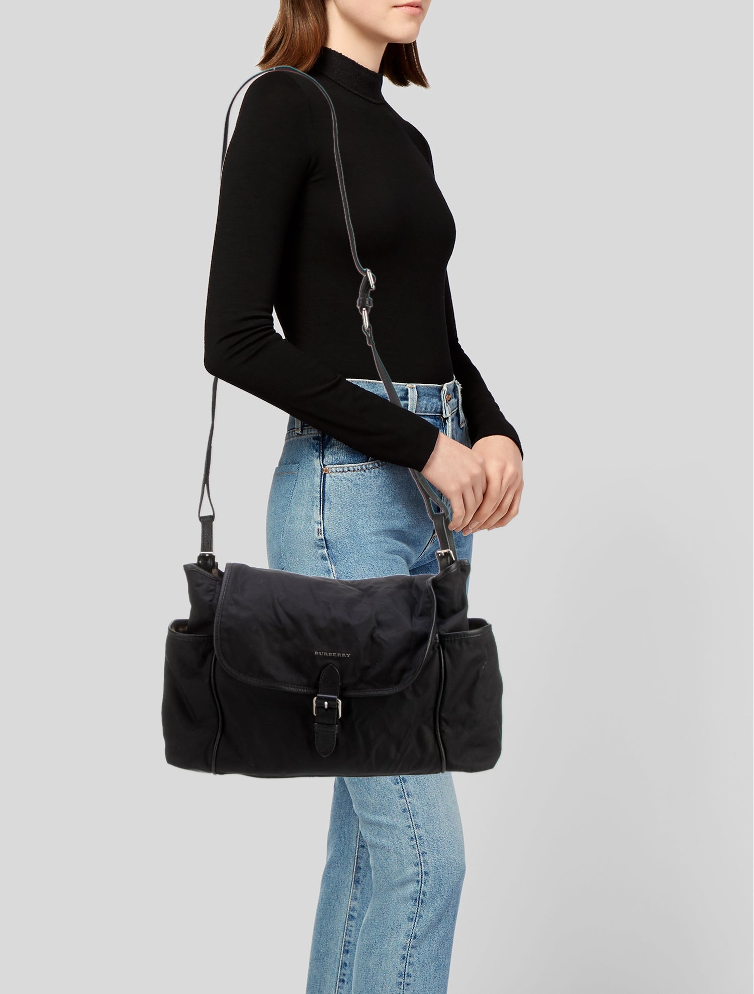 Burberry Nylon Messenger Bag