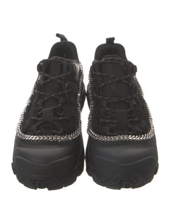 Burberry Nova Check Pattern Nylon Sneakers
