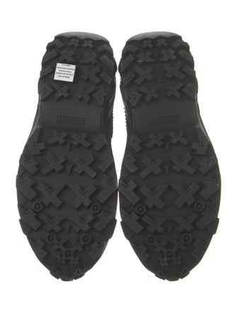 Burberry Nova Check Pattern Nylon Sneakers