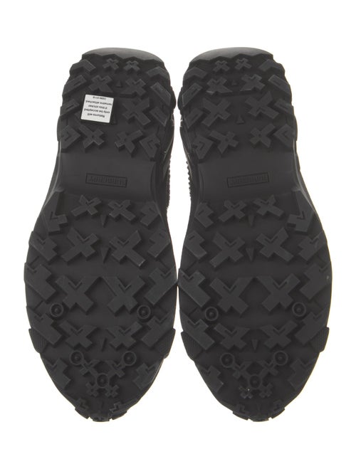 Burberry Nova Check Pattern Nylon Sneakers